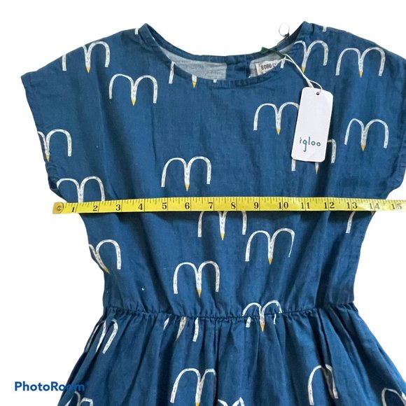 SOLD! Bobo Choses Bird Princess Seaport Dress 6-7 - Picture 4 of 12